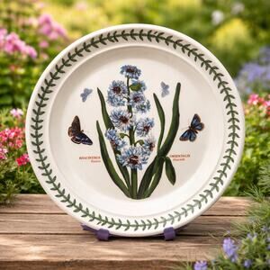 Portmeirion Botanic Garden Hyacinth Dinner Plate Susan Williams-Ellis 10.5"